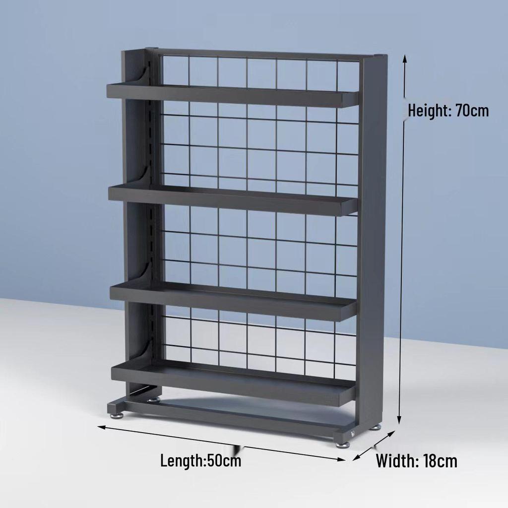 Compact Chewing Gum Display Rack for Checkout Counters