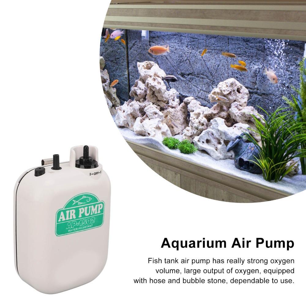Battery Powered Aquarium Air Pump with Hose Fish Tank Aerator  Fish Transportation
