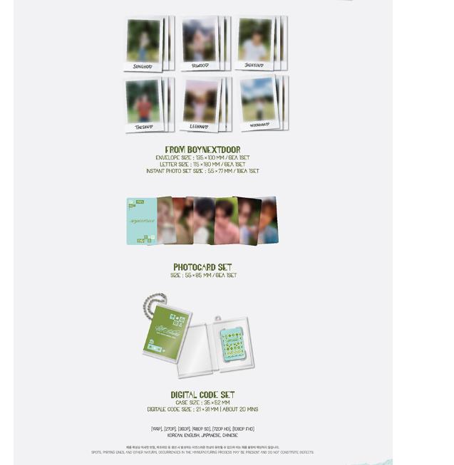 [PRE-ORDER] BOYNEXTDOOR COLLECTED BOOK Vol.3 SET Official Photobook Collection