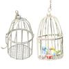Micro Landscape Birdcage Ornaments, Vintage Iron Bird Cage, Decorative Hanging Bird Cage Decor, Hanging Frame Bird Cage Decor, Small Birdcages for