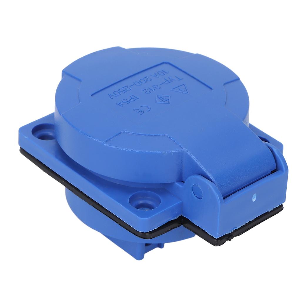 Concealed Industrial Socket Waterproof Concealed Industrial Plug for Agriculture Dock Caravan Camping