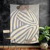 Abstract Figure Lines Stripe Girl Colorful Tapestry Cheap Hippie Wall Hanging Bohemian Tapestries Mandala Wall Hanging Sheets