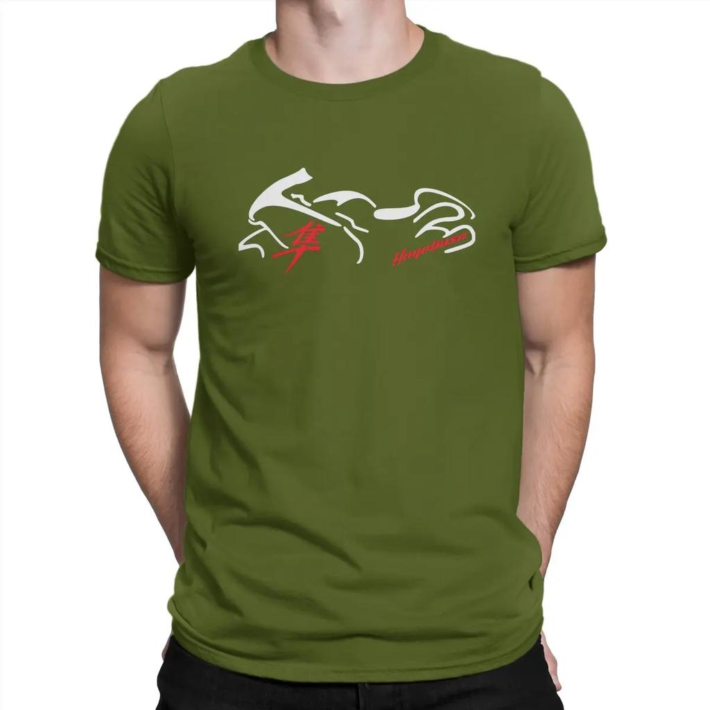 Hayabusa T-Shirts 100% Baumwolle Lustiges T-Shirt Rundhals S-SUZUKI T-Shirt Kurzarm Kleidung Geschenkidee