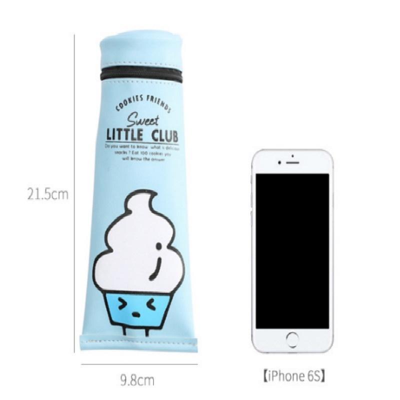 Toothpaste PU Waterproof School Pencil Cases Stationery Pencil Case Pencil Case For School