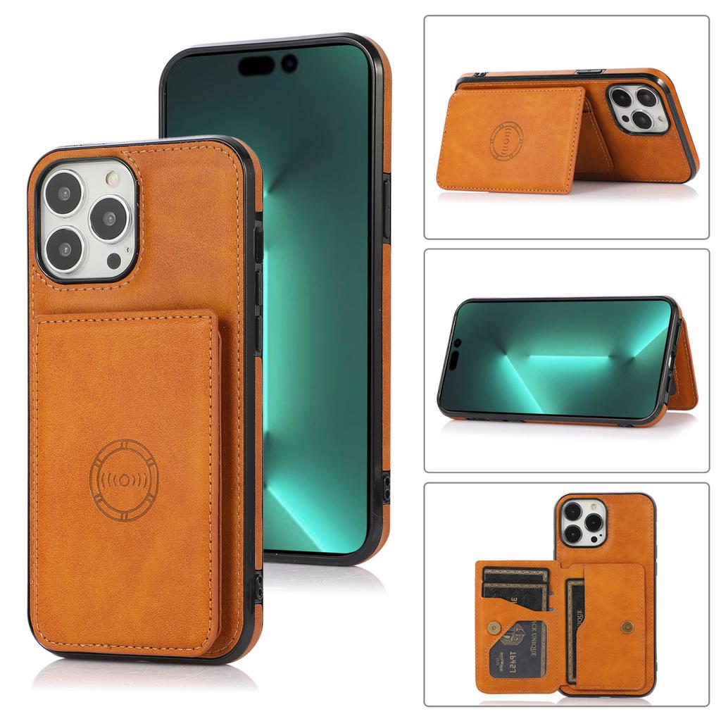 Card Phone Case for iPhone 15 14 13 12 11 Xr 7 8plus 6s Magnetic Case