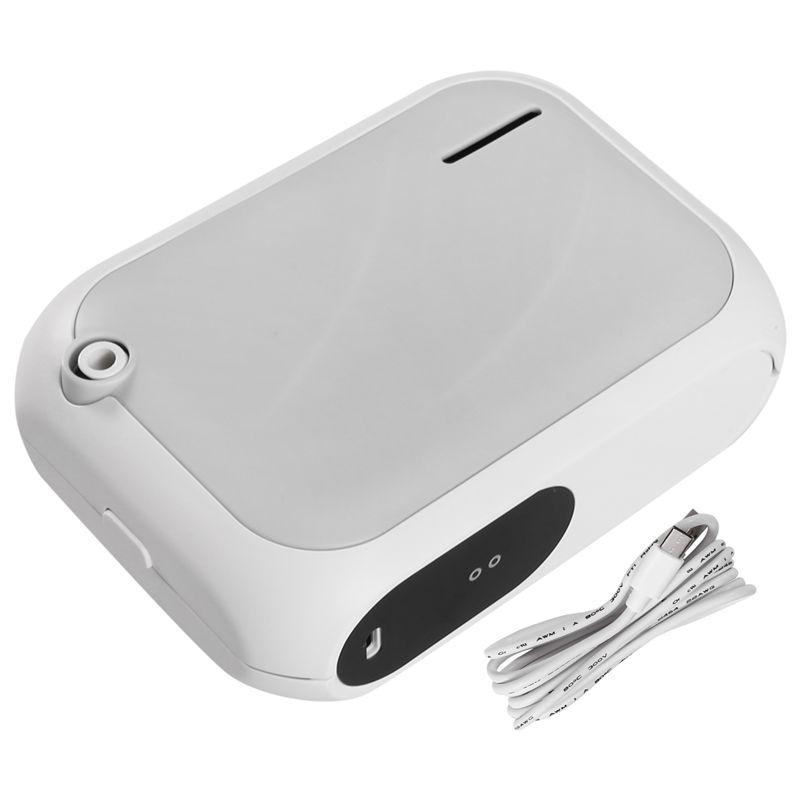 

M-Modern-Bluetooth Aromatherapy Air Diffuser 200M3 USB Silent Essential Oil Diffuser Portable For Hotels And Spas Gray сірий колір