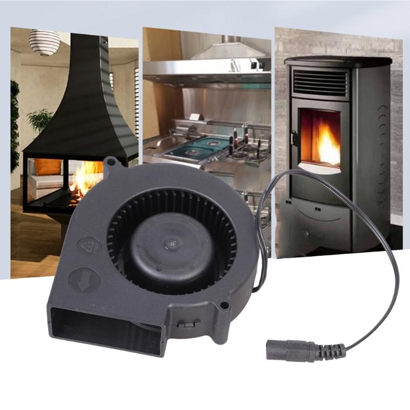 Compact 97mm Cooling Blower 12V 7000RPM Fit for Household Fireplaces Heating Equipment and Electronic Device Ventilation