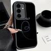 Love Yourself Flower Heart Line Kpop Soft Phone Case for Samsung Galaxy A17 A16 A26 A36 A56 A15 A25 A35 A55 A14 A24 A34 A54 A13