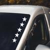 Car Sticker Five Star Decorate Decals Vinyl Anti-Scratches Waterproof For Car Window Side Body Motorcycle Helmet Laptop Decor