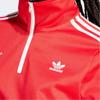 Adidas Originals Sporty & Rich Collaboration SS24 Brand Logo Letter Pattern Striped Pullover Jacket Women Jacket Red JD3766