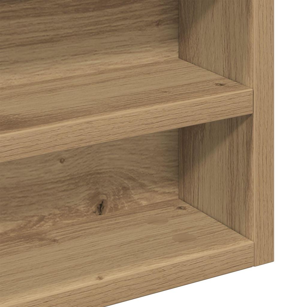 1 Piece wall mounted storage shelf display case, ideal for living room, bedroom, office decoration, 100x8.5x75 cm