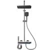 Smart Digital Display Copper Shower Head Set with Constant Temperature & Concealed Design
