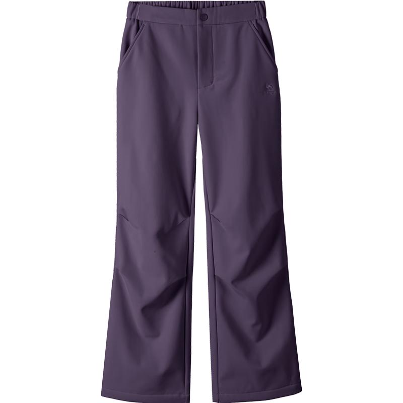 Camel Fleece-Lined Outdoor Water-Repellent Sport Pants