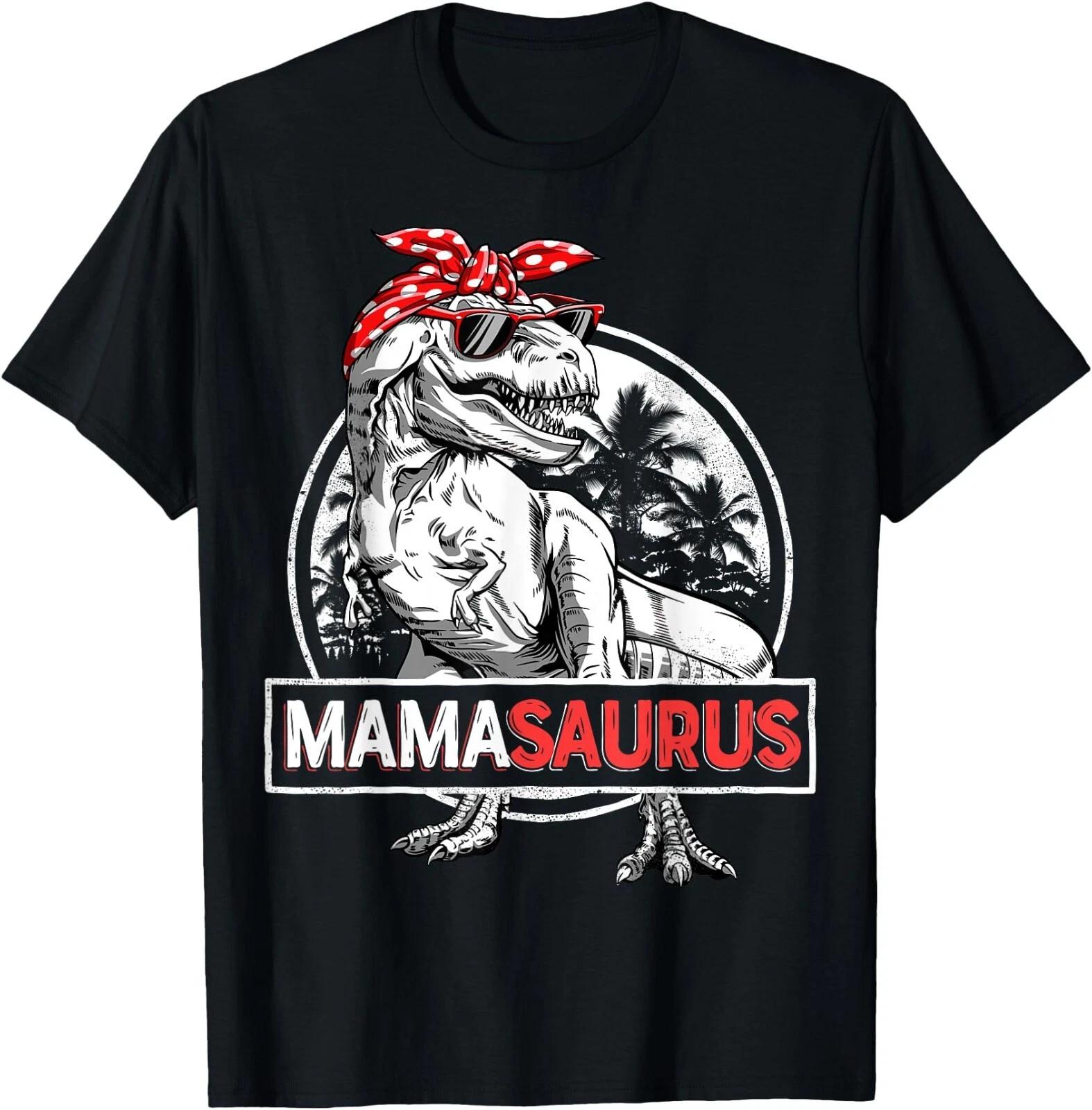 Mamasaurus T rex Dinosaur Funny Mama Saurus Mother s Family T-Shirt , UNISEX Tee S