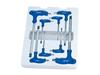 Set Of Hex Keys With Ball And 'L' Handle 8 Pieces 2-10Mm - Ky22108Mr