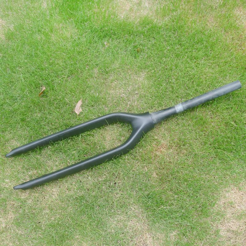 Fourche VTT Carbone Intégral 3K Mat 29 pouces Fourche Vélo de Montagne 29" pouces Frein à Disque conique 1-1/8 à 1-1/2 Fourche Libération Rapide Fourche VTT QR