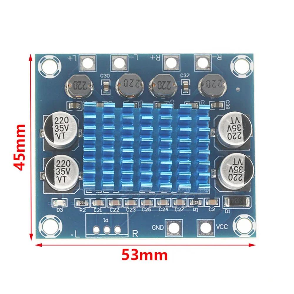 1pc TPA3110 XH-A232 30W+30W 2.0 Channel Digital Stereo Audio Power Amplifier Board DC 12V24V 3A channel loudspeaker panel