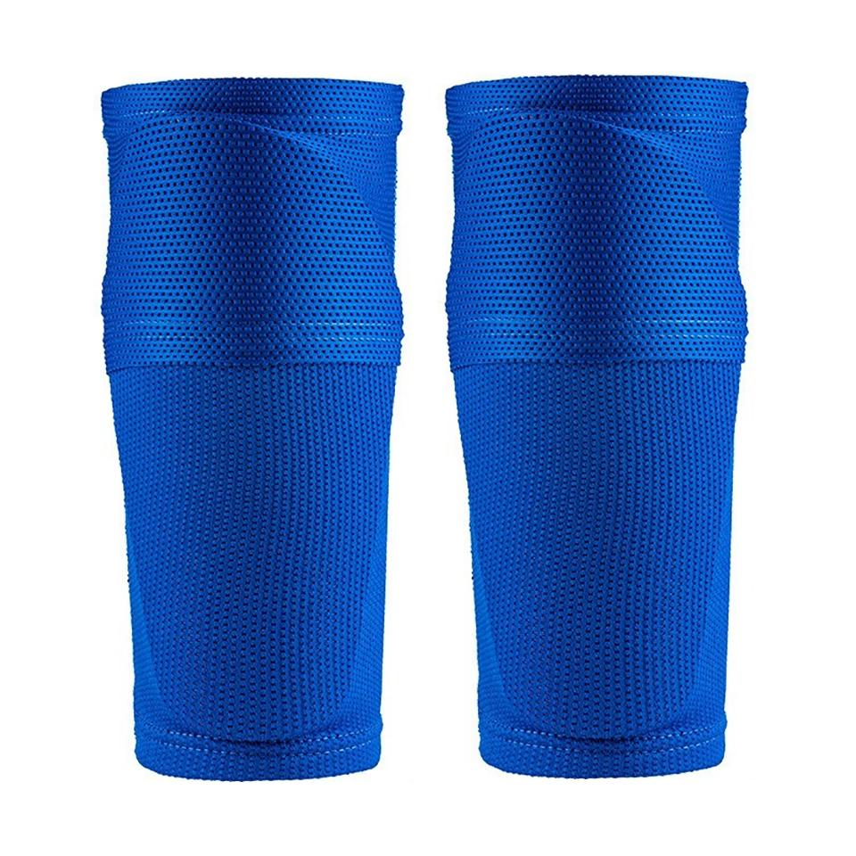 

Loogdeel 1 Pair Sports Safety Shin Pads Sleeves Football Shin Holder Instep Socks Nylon Leg Guard Sleeves For Kids Boys Men S