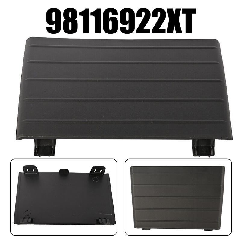 1pc Car Front Bumper Center Grille Cover For 3008 For 5008 2016-19 98116922XT Front Bumper Decorative Cover Accessory