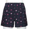 Emporio Armani HEART & BEAR Manga Bear Cotton Woven Trunks, Men's, Front Opening, Japanese Sizes, Size 12 (Pink), 54250004, M/L
