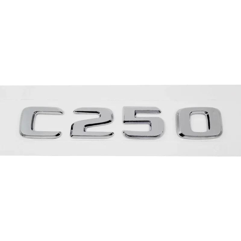 ABS C200 C200L C230 C250 Trunk Rear Logo Badge Emblem Sticker For Mercedes Benz C Class W201 W202 W203 W204 W205 AV1