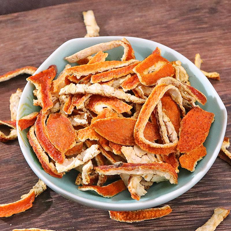 Chinese Medicinal Dried Tangerine Peel Strips - 500g for Tea and Raw Ingredients