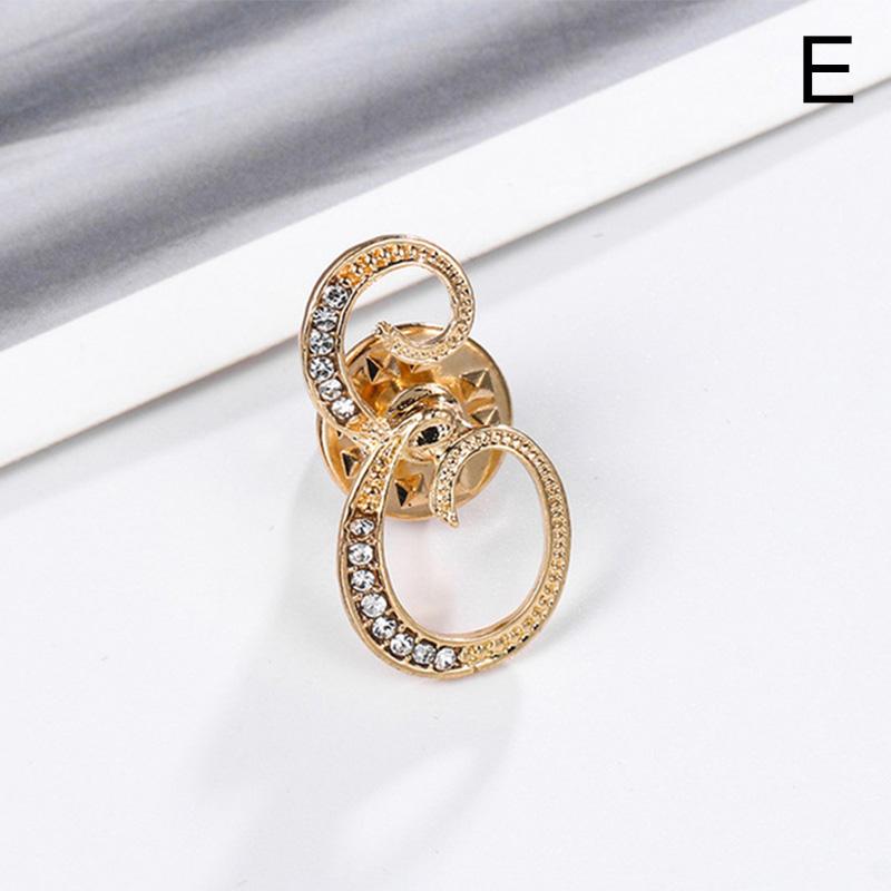 1 ST Sieraden Geschenken Broche 26 Engels Brief Kristal Steentjes Broches Vrouwen Hoge Kwaliteit
