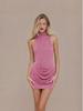 Spring/Summer 2026 European & American Women's Glitter Slim-Fit Sleeveless Short Dress