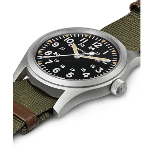 Hamilton Khaki Field Mechanical Hand-Winding Men's Watch H69529933 (Authentic Imported) with Official Warranty
