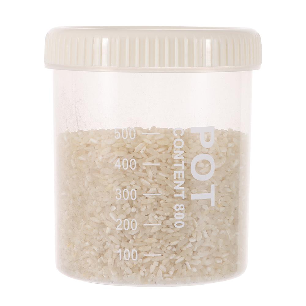 600/800/1000/1500ML with Lid Storage Box Large Capacity Storage Bottle Durable Sealed Can