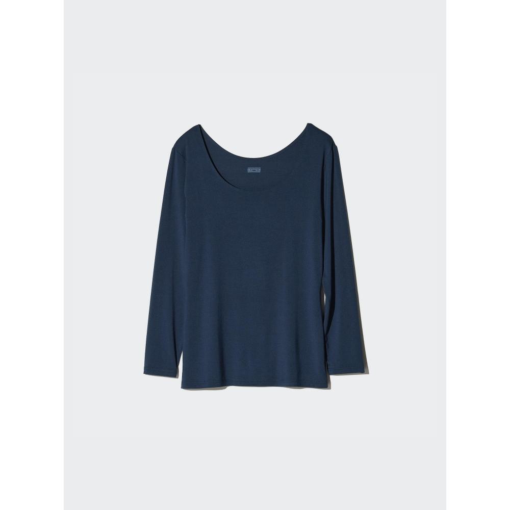 Uniqlo Japan HeaTTech U Neck T 8 Min Sleeve