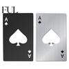 Poker Kartenform Flaschenöffner Hohe Festigkeit Praktisch Öffnen Tragbar Bier für Zuhause