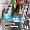 Cloud Frost 3-Tier Multifunctional Drill-Free Spice Rack