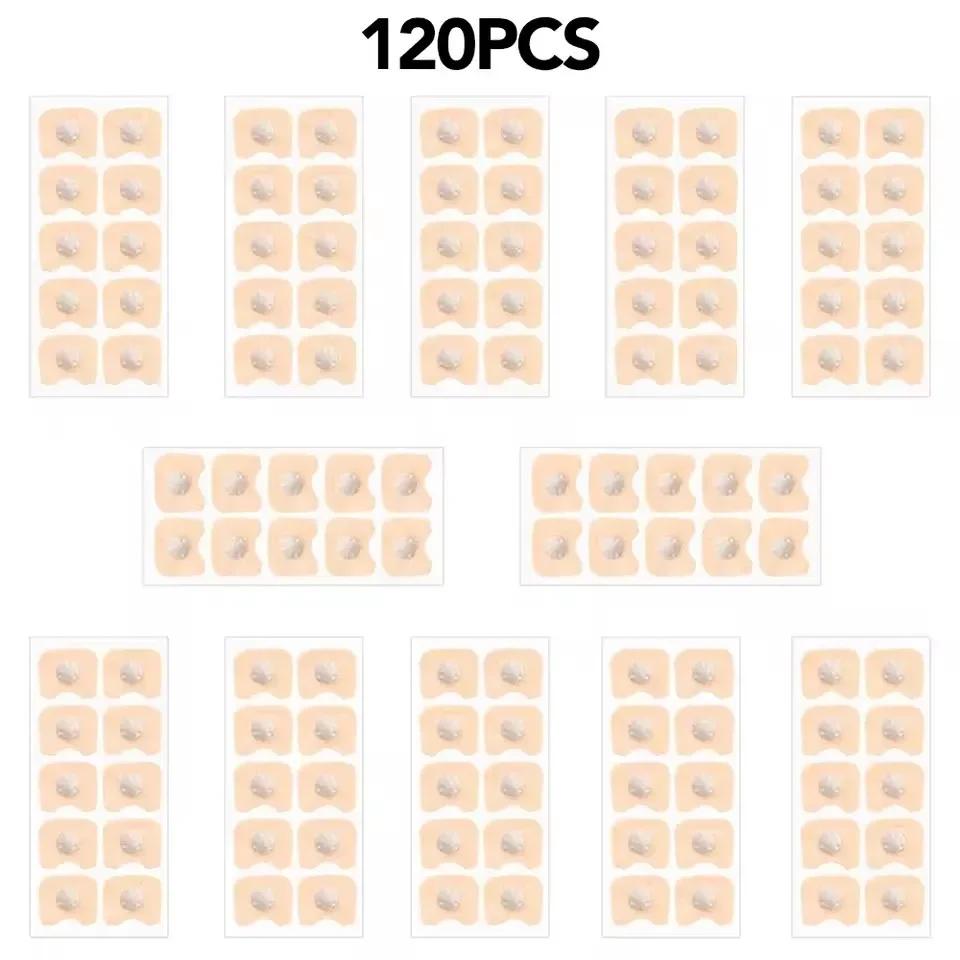 Hot sale,30/60/90/120Pcs Outdoor Camping Hiking Nasal Magnetic Suction Iron Nasal Strips Rxtension Tape Tool Nose Patches