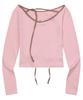 MUCENT Enver Setup Strap Asymmetrical Long Sleeve Tee (2 Colors)