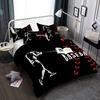2/3pcs Duvet Cover Set, Baseball Pattern Printed Bedding Set, Soft Comfortable Duvet Cover, For Bedroom, Guest Room