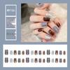 Chasing Light Cat's Eye Crystal Nails: Handmade, Detachable, Flash Diamond Design for Trendy, Stylish Looks.