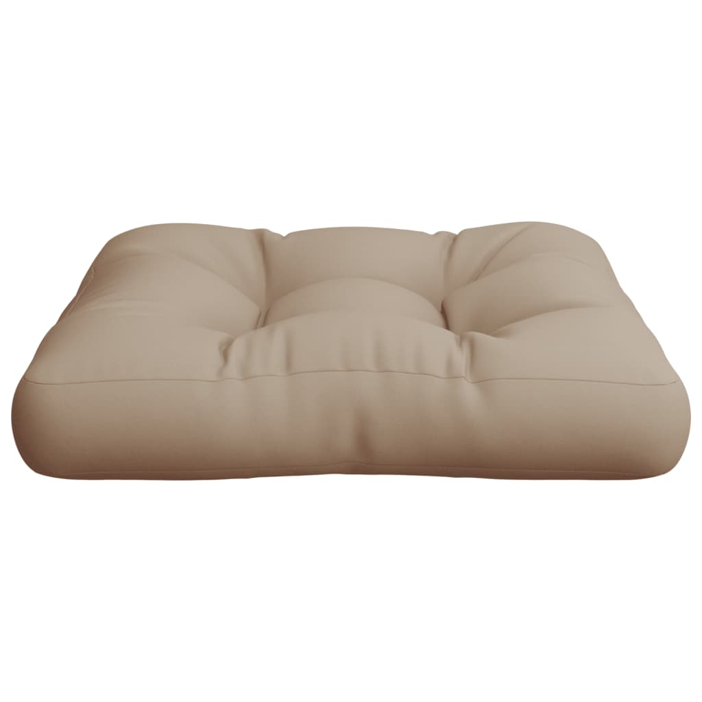 Vidaxl Poduszka Na Paletę, Taupe, 58X58X10 Cm, Tkanina