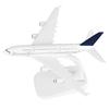 1/400 A380 German Lufthansa Airbus Civil Airliner Plane Model 16cm Aircraft Aviation Model With Display Stand For Collection