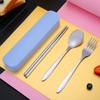 304 Stainless Steel Cutlery Set: Custom Logo Chopsticks, Spoon & Fork for Events