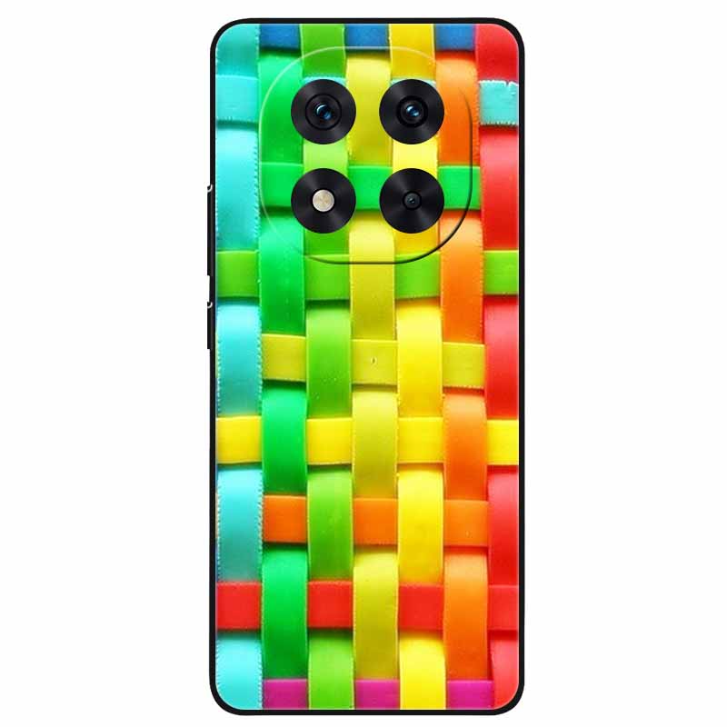 For Redmi Note 14 Pro+ Plus Case Cartoon Painted Silicone Black TPU Bumpers for Redmi Note14 Pro 5G Shockproof Soft Cover 14Pro