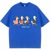 Psalm 23:6 Funny Duck Meme Graphic T Shirt Men Women Cute Creativity Popular T-shirts Oversized Cotton Casual T-shirt