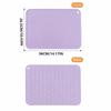 Multi-functional Square TPU Cutting Board Anti-Mold Double-Sided Chopping Block Flexible Soft Vegetable Chopping Board Camping