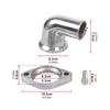 Lightweight Rotatable Design Aluminum Cooling System Housing Suitable For 327 350 396 454 Models  Improved Heat Transfer