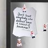 Creative Home Cook 3D Decorative Chef Fridge Magnets Note Holder Message Sticker Board Stickers