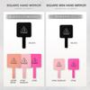 3CE Square Mini Hand Mirror Pink Rumor