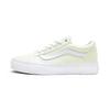 Slip Resistant Durable Breathable Low Top Kids Skate Shoes Kids Sneakers Green White VN0A4BUU3UA