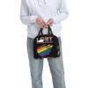Insulated Lunch Bag for Women Resuable Gay Lesbian Pride Cooler Thermal Lunch Box Beach Camping Travel