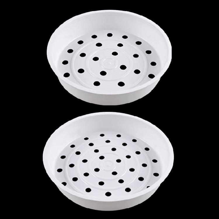 Plastic Steaming Rack Vegetable Steamer Basket Rice Cooker Warmer Ivory Accs