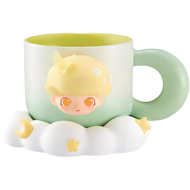 

New POP MART Dimoo With You Collection Saucer Set Trend Based Products PPMT-2406-0010 Dimoo by Your Side Collection Saucer Clothing Sets